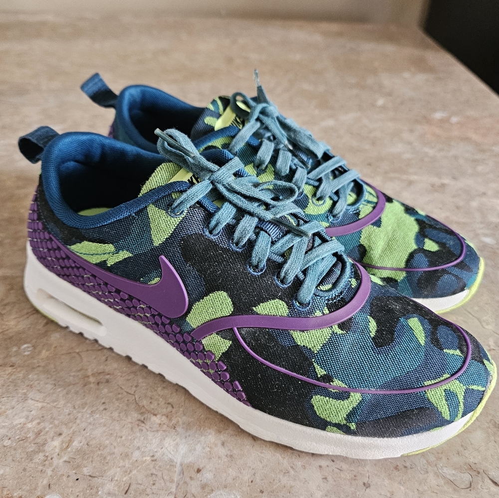 Nike Air Max Thea 2015 JCDR Jacard Premium Camo #807385-300 Women Size 8